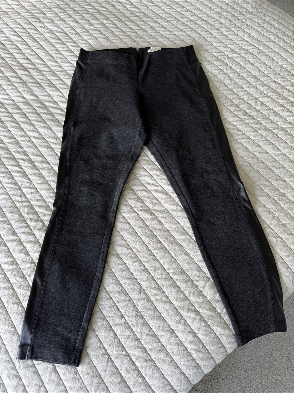 J. Crew The Gigi Pant in Charcoal Gray